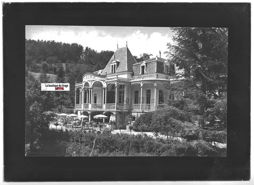 Glasplatte altes foto positiv - foto,
