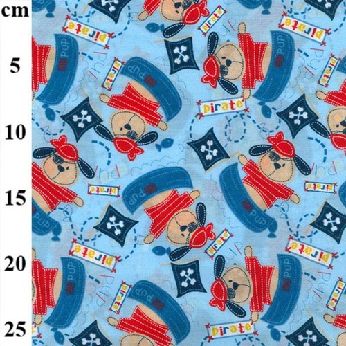 Polycotton stoff pirat - polycotton,