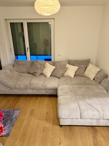 Sehr schönes ecksofa grau - schönes,