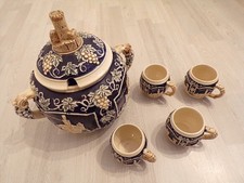 Wein Bowle Set Antik Rumtopf