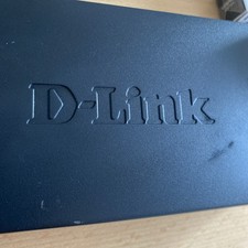 D-Link DGS-108 8-Port Layer2 Gigabit Switch Schwarz Gebraucht Guter Zustand