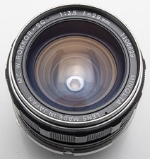 Minolta MC W.Rokkor-SG W. Rokkor SG Rokkor 28mm 28 mm 1:3.5 3.5