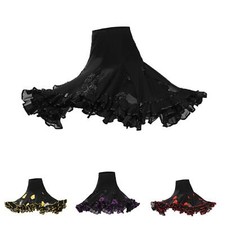 Damen maxirock knielang - maxirock,