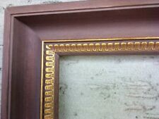 Gemälderahmen Bilderrahmen Massivholz Holzrahmen Braun für Bilder 110 x 60 cm