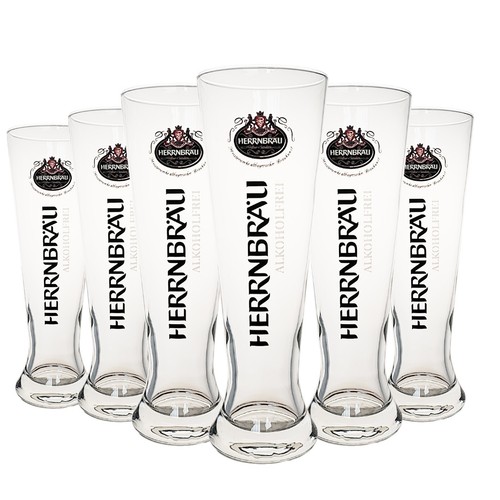 Herrnbräu bierglas weizen - bierglas,