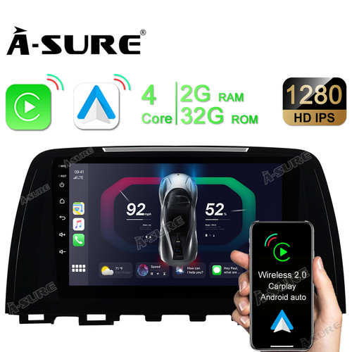 32gb carplay autoradio - 2+32gb,