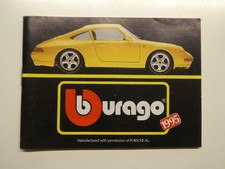 Bburago Modellauto Prospekt 1995, Porsche, Ferrari, Jaguar, Mercedes und andere
