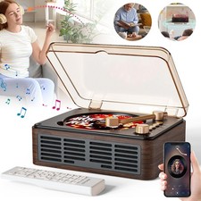 CD-Player Retro Holzoptik