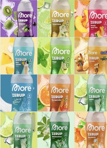 More nutrition zerup sirup - zerup,