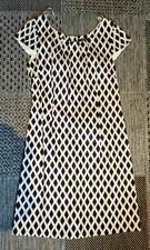 comma Damenkleid  Etuikleid schwarz/weiß/creme Gr. 40 kurzarm