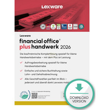 Lexware financial office plus handwerk 2026 ABO-Lizenz 1 PC (Win 10/11) 1 Jahr