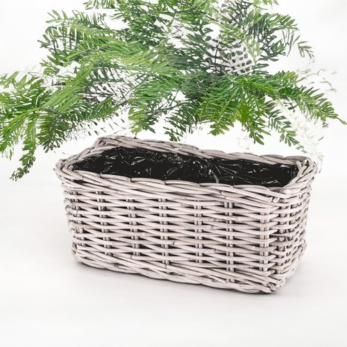 Pflanzkübel kubu rattan - pflanzkübel,