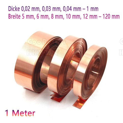 Dicke 1mm kupferblech - 0,02-1mm,