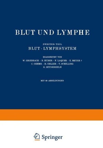 Blut und lymphe griesbach - und,