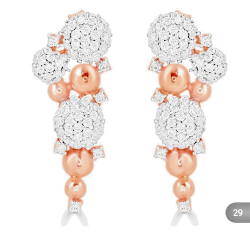 Schneeflocke tropfen rosegold - schneeflocke,