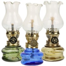 3 Pcs Glaslampe Mini Lantern