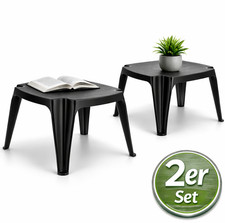 2er Set Gartenhocker Hocker