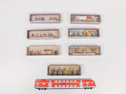 Merten 7x set figuren - 1:87,