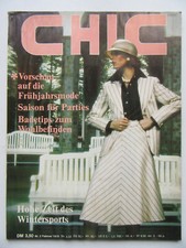 Chic Modezeitschrift Nr