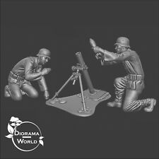 Soldaten Mörser Set WW2 -