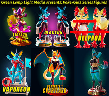 Commission Artist Proof Model Monster Girls Kits: PokeGal Serie Fantasy Figuren