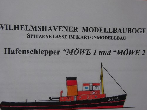 Möwe und hafenschlepper - 1,