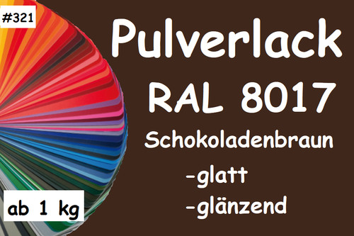 321 pulverlack ral 8017 - 321,