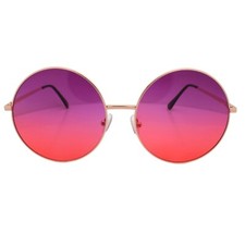 Große runde sonnenbrille lila - sonnenbrille,