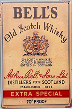 Blechschild-Whisky-Bell's Old