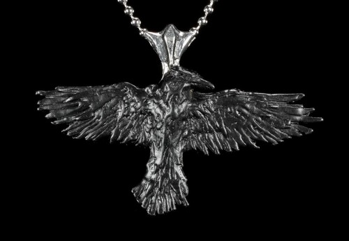 Black raven alchemy gothic - black,
