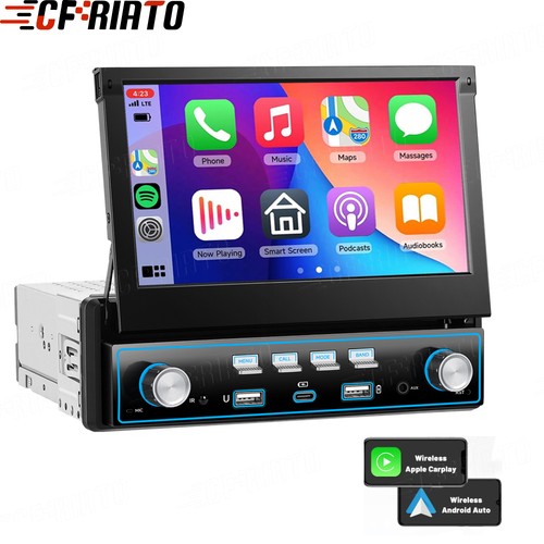 Din flip out autoradio - out,
