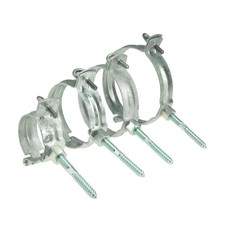 Fallrohrschelle verzinkt Regenrohrschelle Schelle Fallrohr 60 76 87 100 120