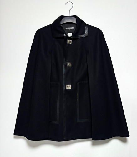 Dsquared2 damen cape schwarz - damen,