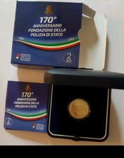 2 Euro Italien 2022 170 Jahre Polizei PP   Polierte Platte Proof