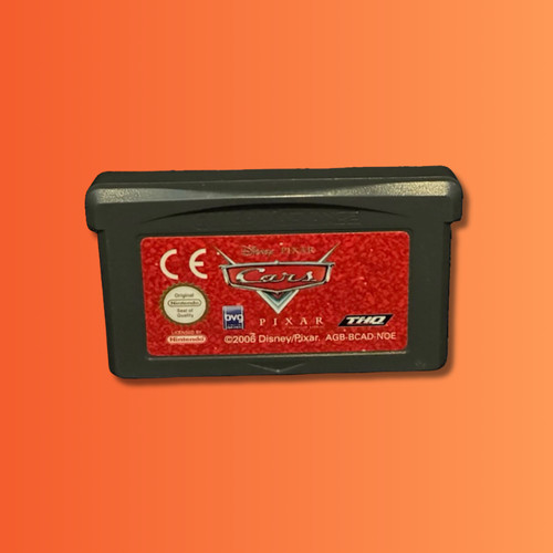 Cars pixar nintendo gameboy - cars,