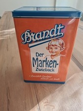 Brandt Zwieback Dose Blechdose Metalldose Retro Design
