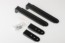 Universal Wandhalterung Halterung für Mikrowelle, Küche in Schwarz Wandhalter