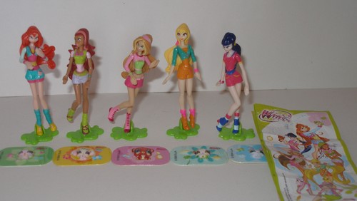 5er set winx club 2009 - "winx,