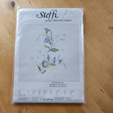 Bedruckte gesäumte Decke 80 x 80 cm Mitteldecke Sticken 