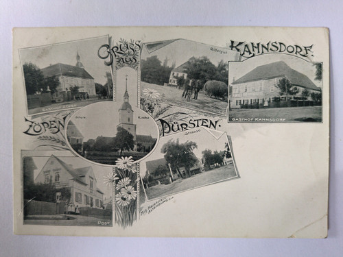Ansichtskarte kahnsdorf - ak,