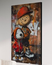 Charlie Brown Snoopy Leinwand