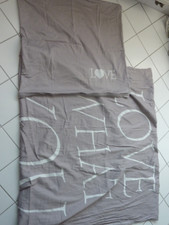 LaVita LOVE - Bettwäsche-Set, 80x80 + 135x200, Baumwolle; sehr guter Zustand!