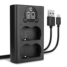 USB Dual Ladegerät für Canon PowerShot Pro1 Doppelladegerät Ladekabel