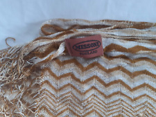 Original MISSONI Foulard Seiden Schal NP: 369€ Designer Tuch