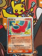 Ho-Oh ex 17/17 POP 3 deutsch Pokemon Karten Light Played (NM-EX)