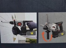 PARKSIDE PERFORMANCE® PKHAP 20-Li D4 20 V Akku Kombihammer- B-Ware