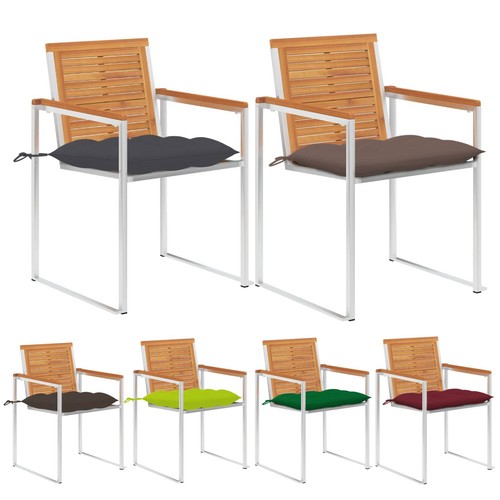 8x gartenstühle mit - 4x,