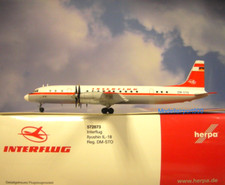 Herpa Wings 1:200  Ilyushin IL-18  Interflug  DM-STO  572873 Modellairport500