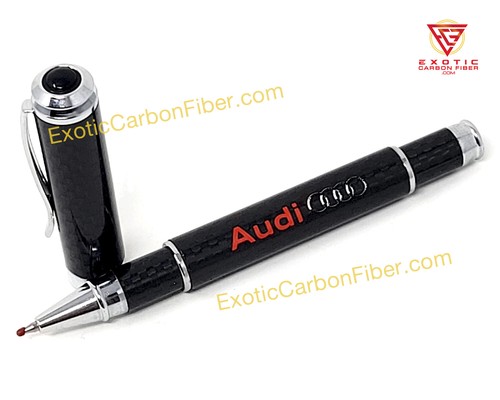 Audi rot text und silber - silber, logo