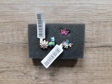 4 Ringe, Modeschmuck, verschiedene Motive, Kinder, verstellbar - ungetragen!